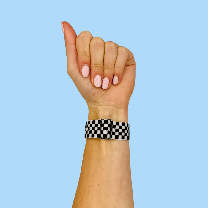 black-white-check-nokia-activite---pop,-steel-sapphire-watch-straps-nz-braided-loop-flex-watch-bands-aus