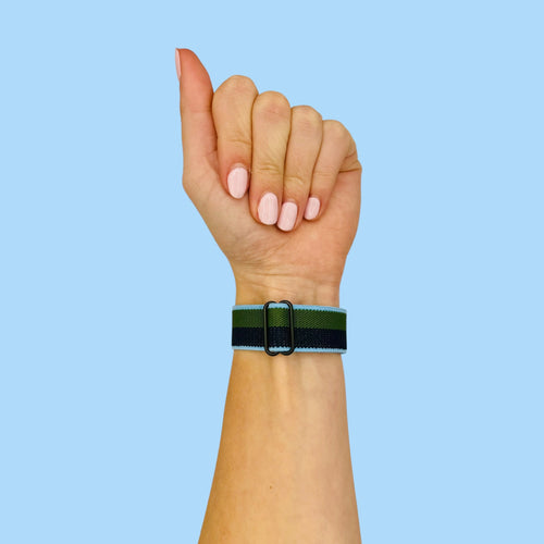 blue-green-stripe-polar-vantage-m2-watch-straps-nz-braided-loop-flex-watch-bands-aus