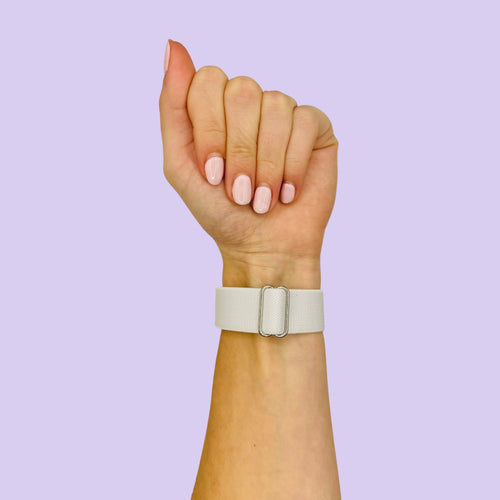 white-samsung-galaxy-watch-3-(41mm)-watch-straps-nz-braided-loop-flex-watch-bands-aus