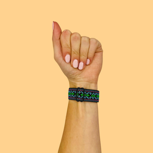 bohemian-cross-garmin-forerunner-970-watch-straps-nz-braided-loop-flex-watch-bands-aus