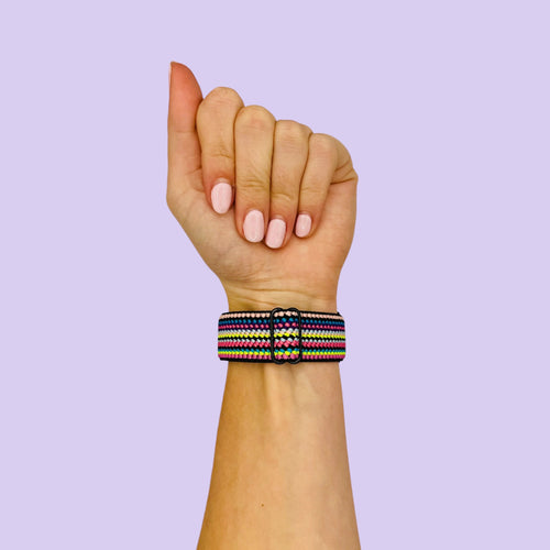 bohemian-rainbow-xiaomi-band-8-pro-watch-straps-nz-braided-loop-flex-watch-bands-aus