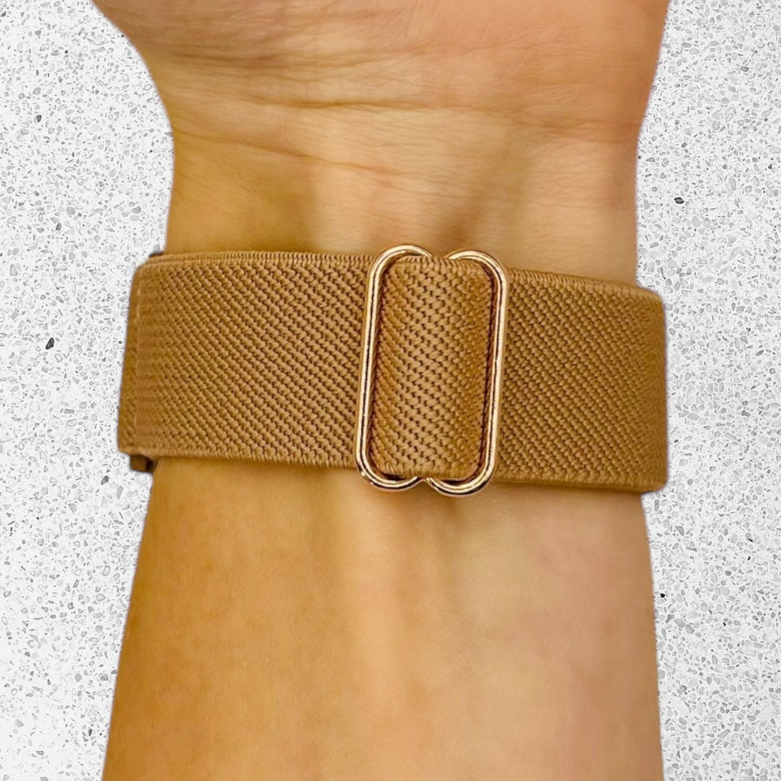 latte-garmin-forerunner-265s-watch-straps-nz-braided-loop-flex-watch-bands-aus