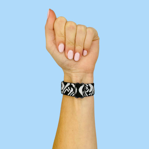 zebra-white-walkabout-watch-2,-watch-3-allterrain-gps-watch-straps-nz-braided-loop-flex-watch-bands-aus