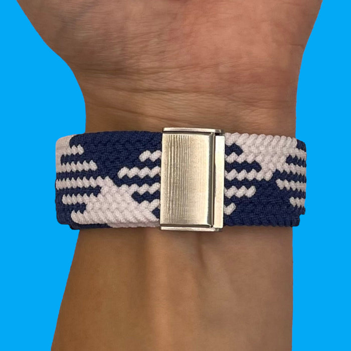 blue-and-white-garmin-descent-mk3-mk3i-(51mm)-watch-straps-nz-nylon-braided-loop-watch-bands-aus