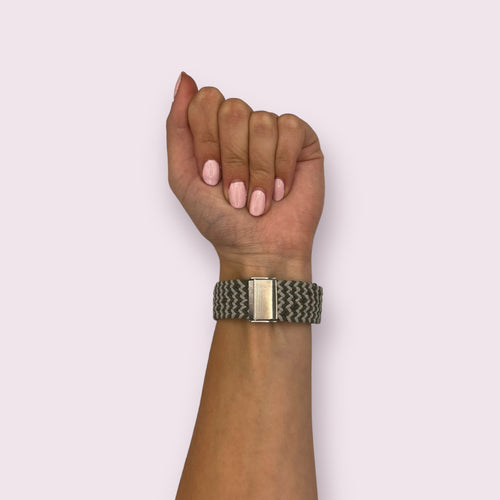 green-white-zig-fitbit-charge-3-watch-straps-nz-nylon-braided-loop-watch-bands-aus