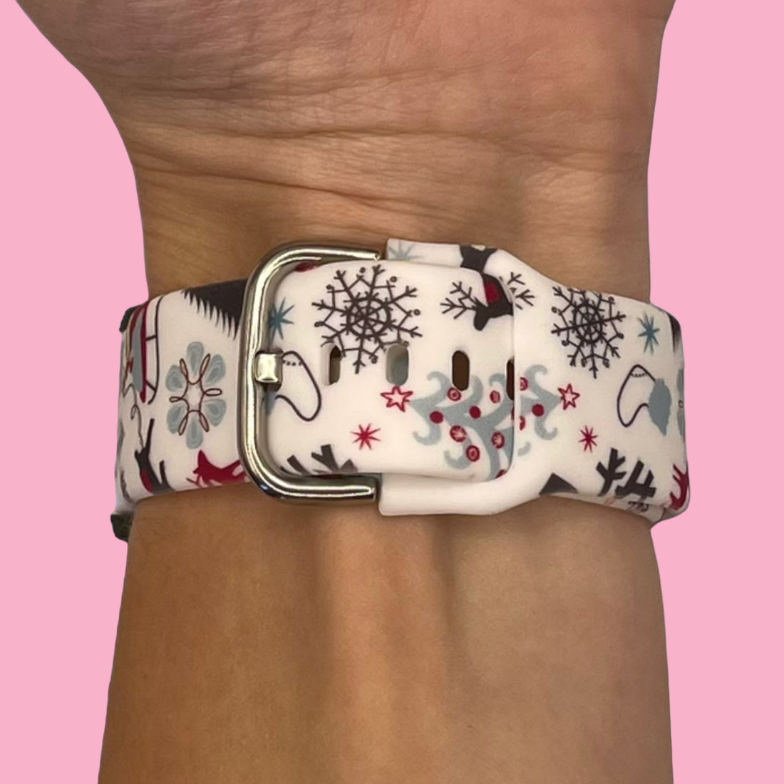winter-wonderland-garmin-approach-s62-watch-straps-nz-christmas-watch-bands-aus
