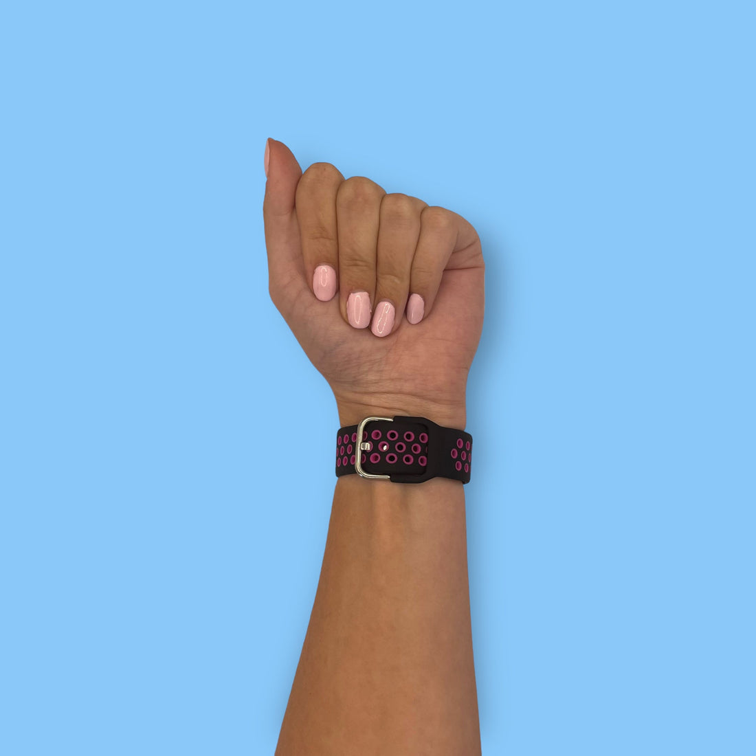 black-and-purple-garmin-epix-pro-(gen-2,-42mm)-watch-straps-nz-silicone-sports-watch-bands-aus