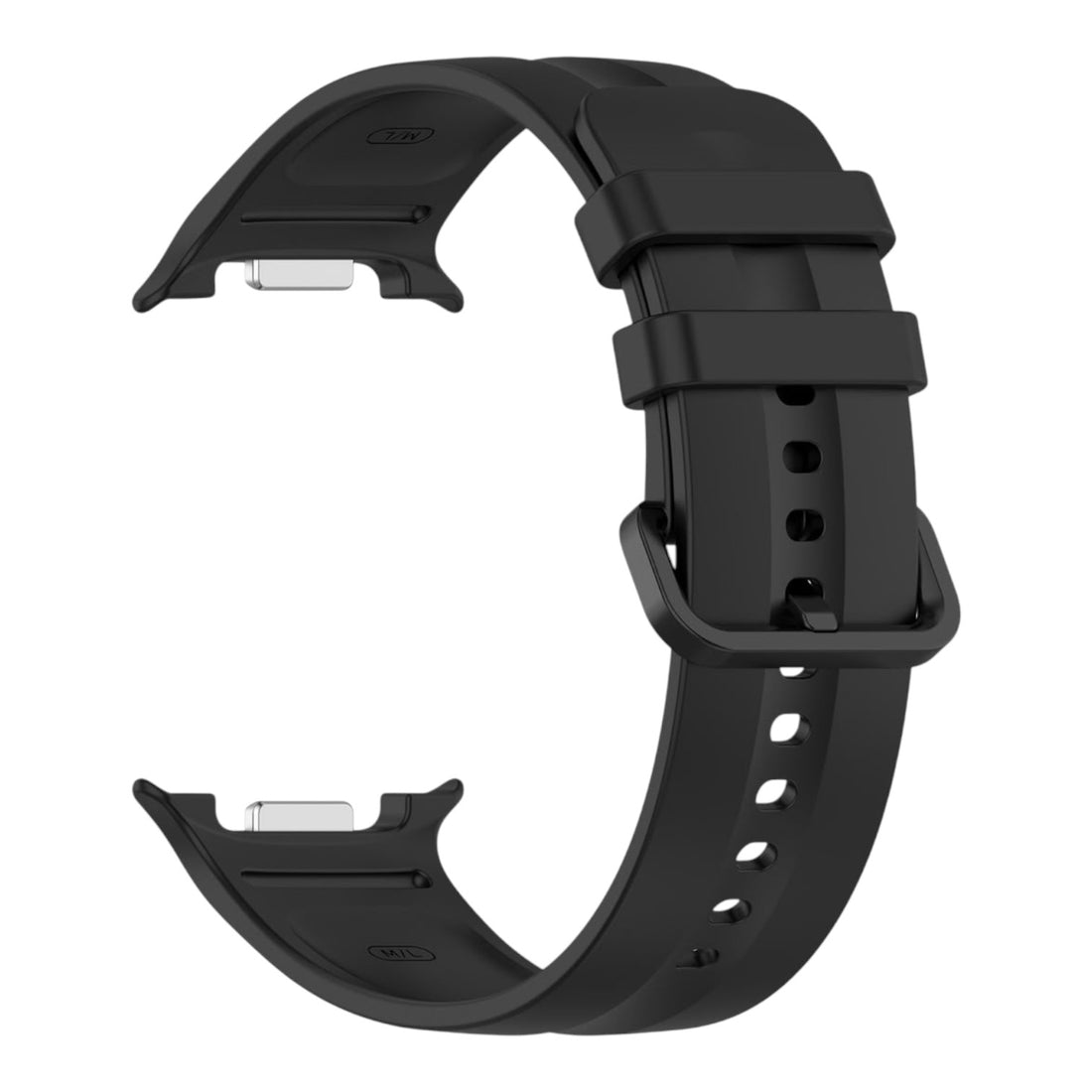 Replacement-Galaxy-Watch-9-Silicone-Watch-Straps-in-Black-NZ-Aus