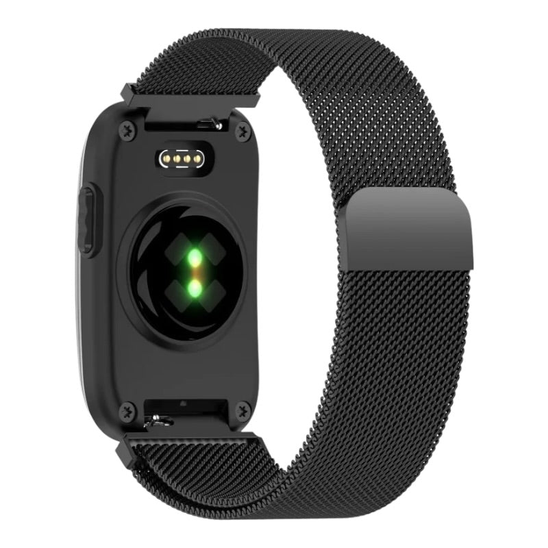 garmin-cirqa-metal-watch-straps-nz-replacement-milanese-woven-mesh-watch-bands-aus-black
