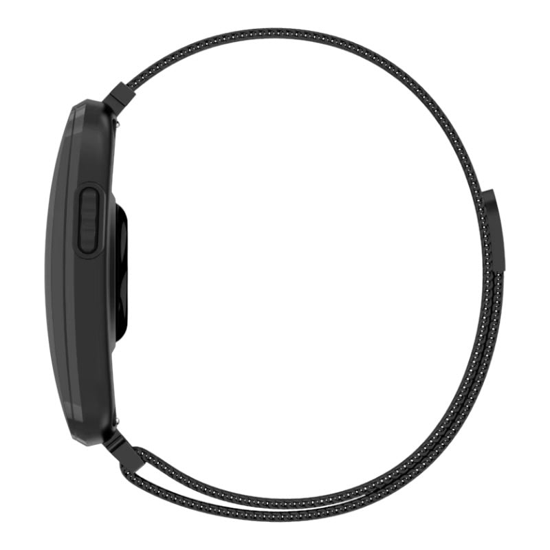 garmin-cirqa-metal-watch-straps-nz-replacement-milanese-woven-mesh-watch-bands-aus-black