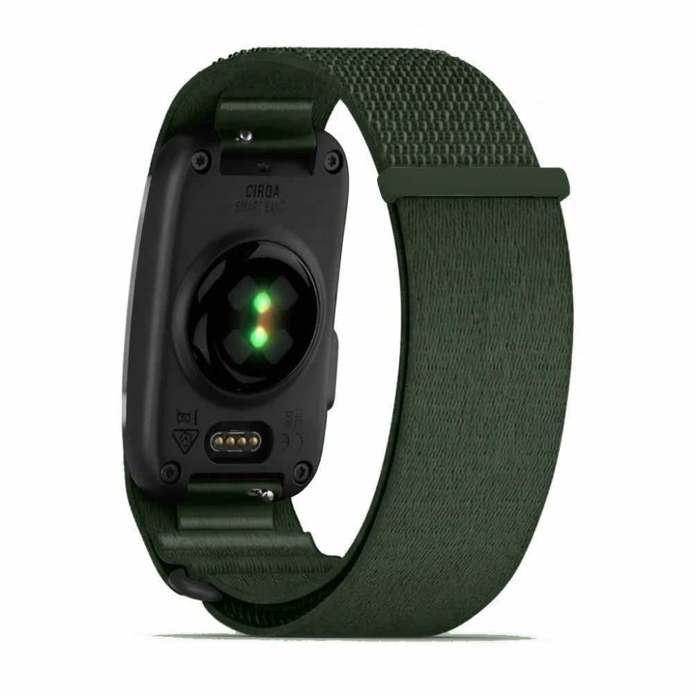 garmin-cirqa-nylon-flex-loop-watch-strap-replacement-watch-band-army-green-801104