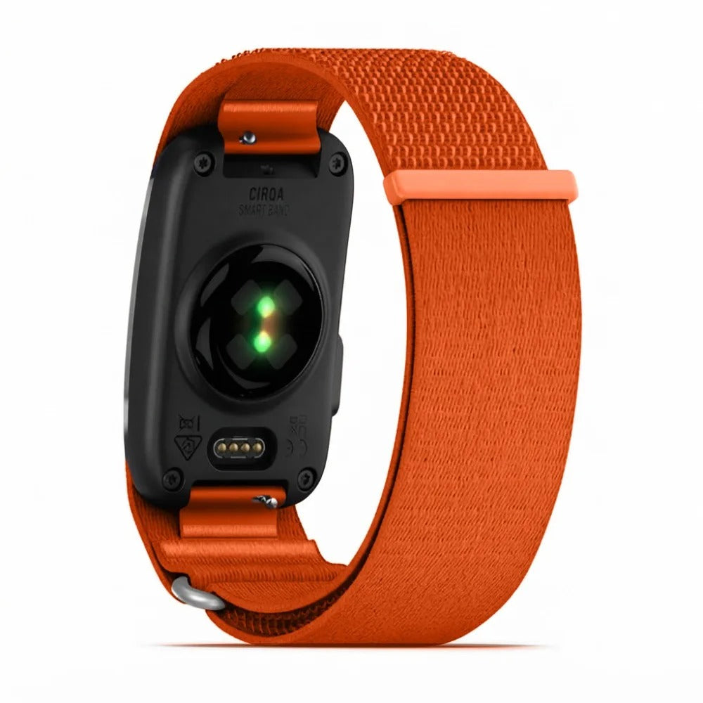 garmin-cirqa-nylon-flex-loop-watch-strap-replacement-watch-band-orange