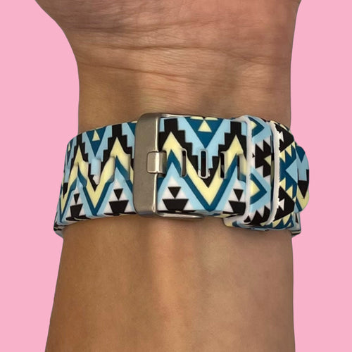 aztec-garmin-descent-g2-watch-straps-nz-pattern-silicone-watch-bands-aus