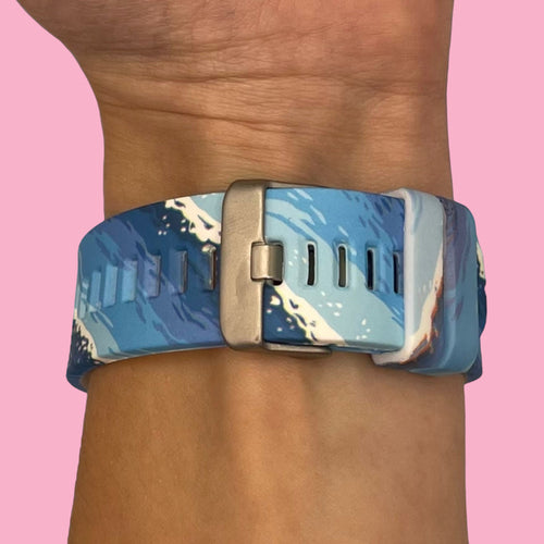 oceans-garmin-descent-g2-watch-straps-nz-pattern-silicone-watch-bands-aus