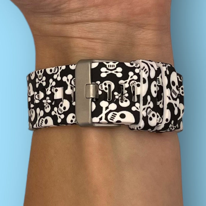 skull-crossbonmes-garmin-descent-g2-watch-straps-nz-pattern-silicone-watch-bands-aus