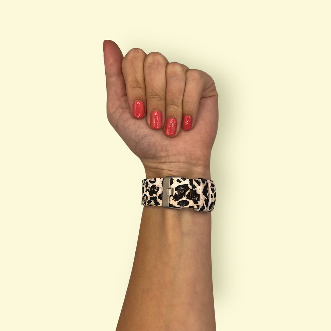 leopard-garmin-forerunner-945-watch-straps-nz-pattern-silicone-watch-bands-aus-803317