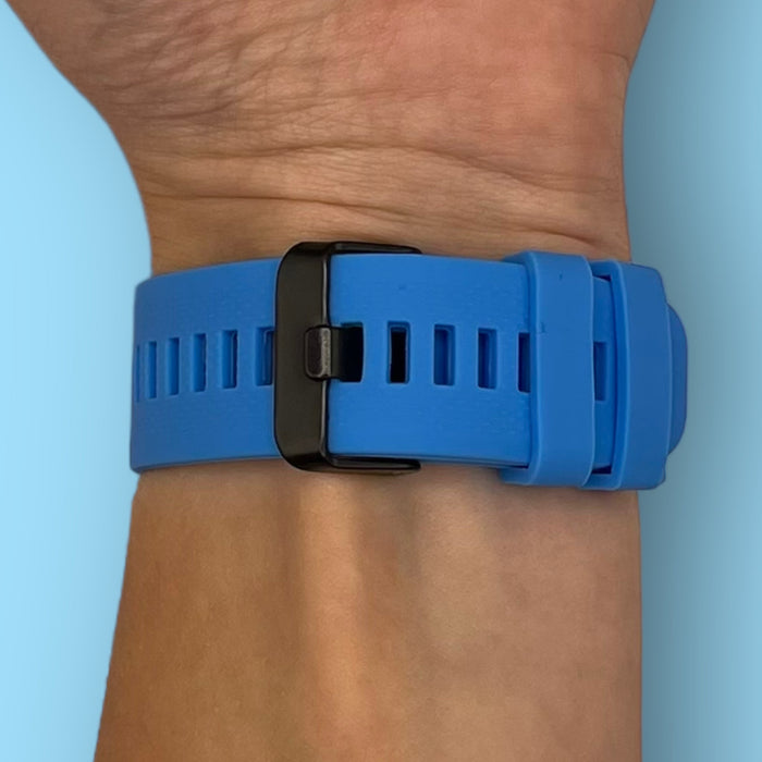light-blue-garmin-forerunner-955-watch-straps-nz-silicone-watch-bands-aus