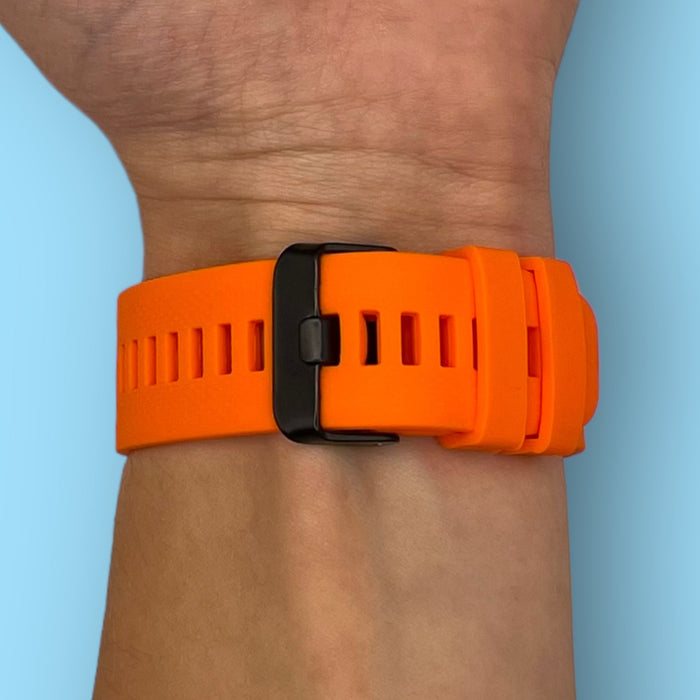 orange-garmin-forerunner-955-watch-straps-nz-silicone-watch-bands-aus