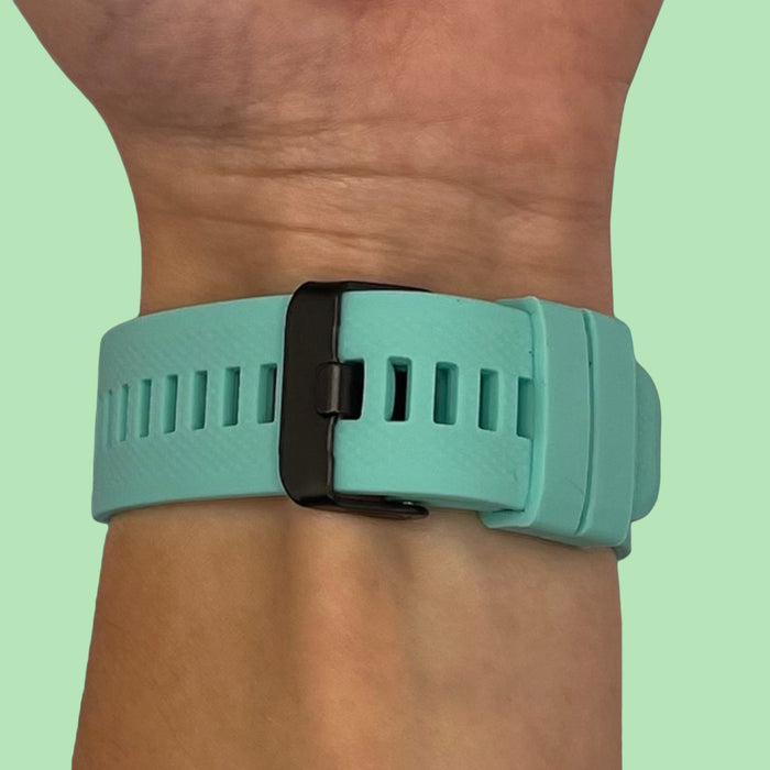 teal-garmin-fenix-7-watch-straps-nz-silicone-watch-bands-aus