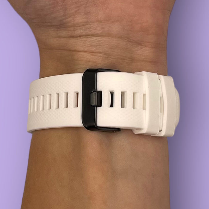white-garmin-fenix-7s-watch-straps-nz-silicone-watch-bands-aus