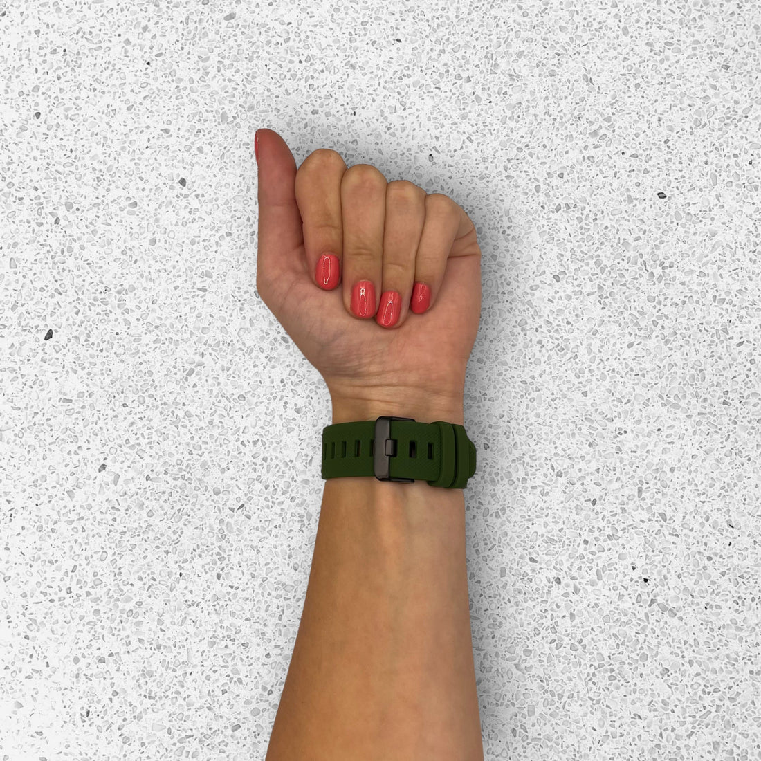 army-green-garmin-epix-pro-(gen-2,-42mm)-watch-straps-nz-silicone-watch-bands-aus-803003