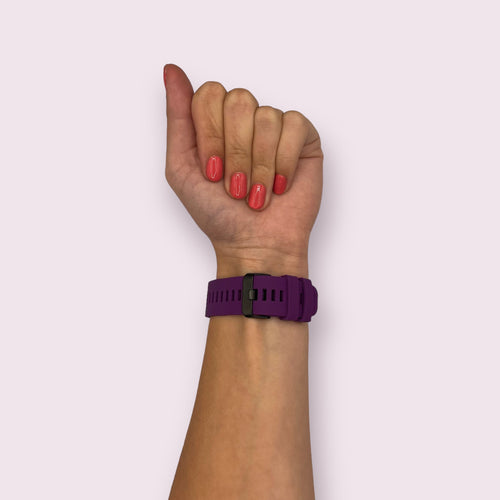 purple-garmin-forerunner-955-watch-straps-nz-silicone-watch-bands-aus