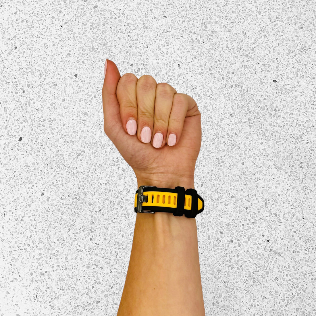 black-yellow-huawei-watch-fit-2-watch-straps-nz-dual-colour-silicone-watch-bands-aus-996613