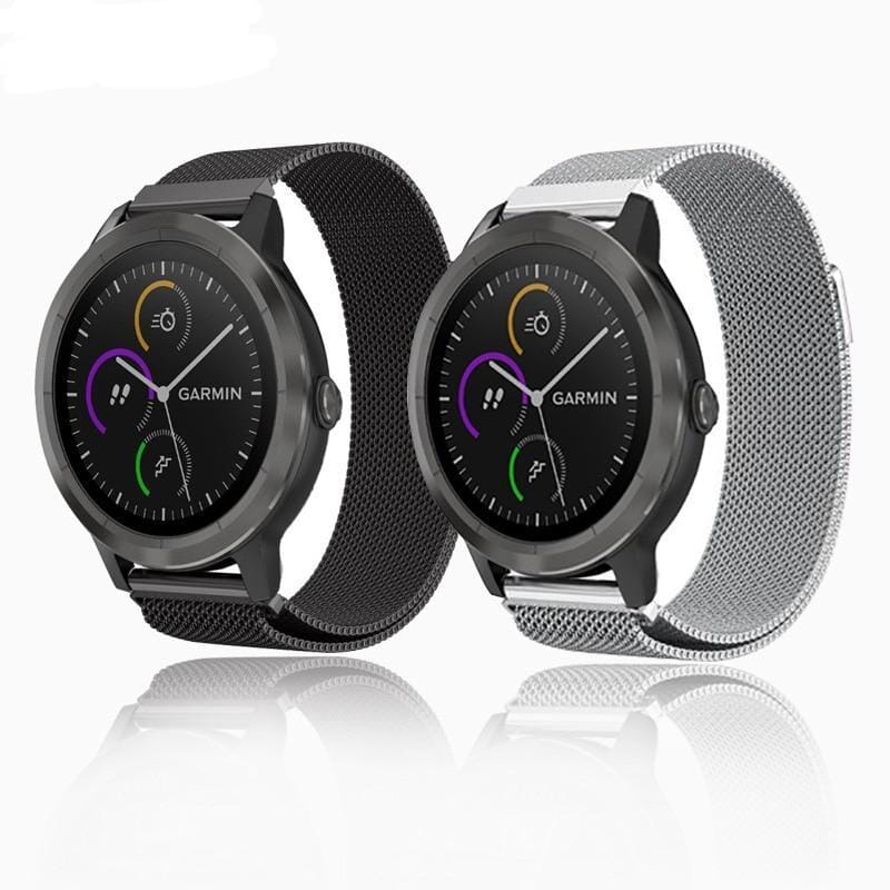black-metal-meshgarmin-venu-x1-watch-straps-nz-milanese-watch-bands-aus