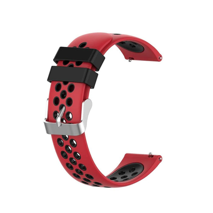 red-black-xiaomi-amazfit-smart-watch,-smart-watch-2-watch-straps-nz-silicone-sports-watch-bands-aus