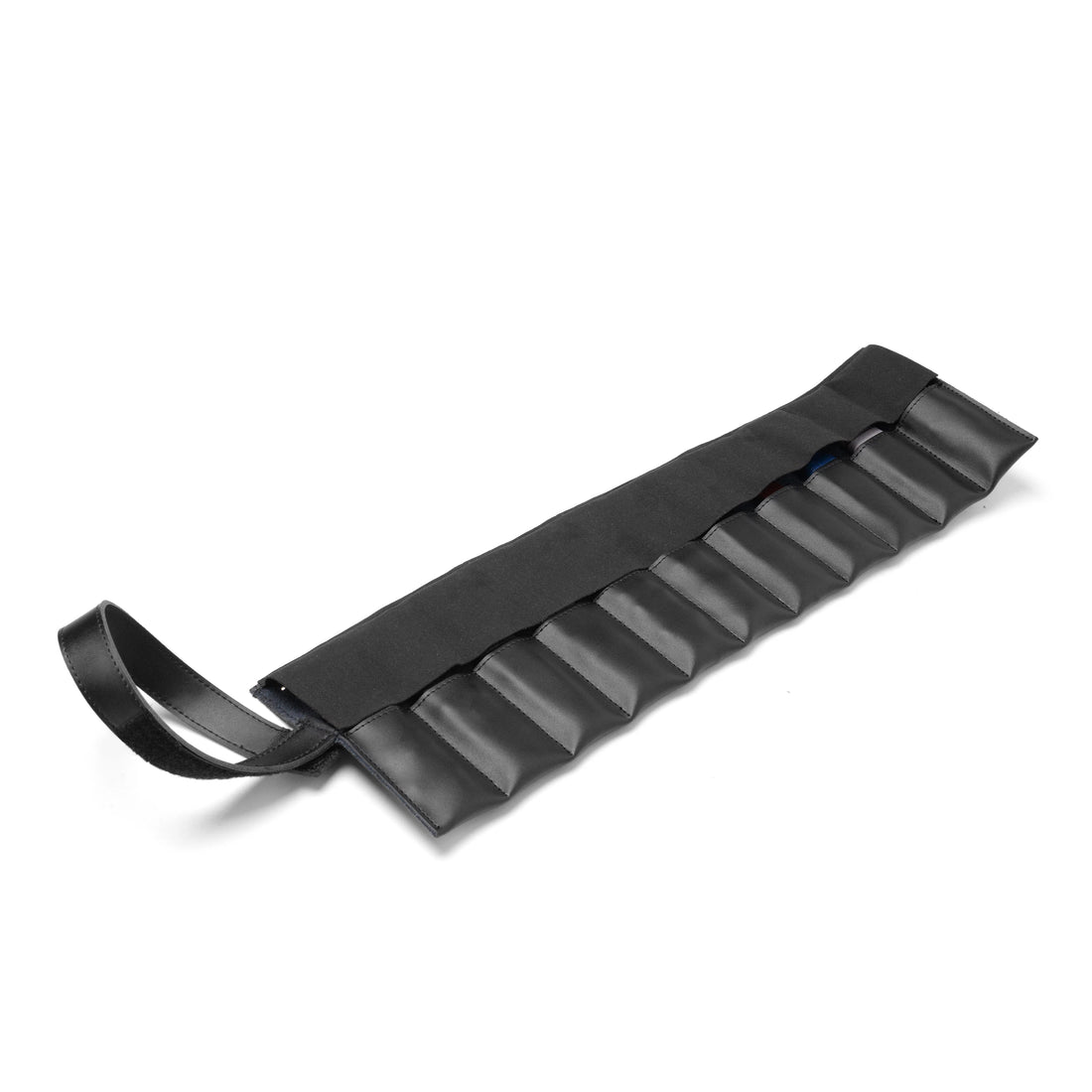 genuine-leather-watch-strap-organiser-roll-watch-band-storage-sleeve-black