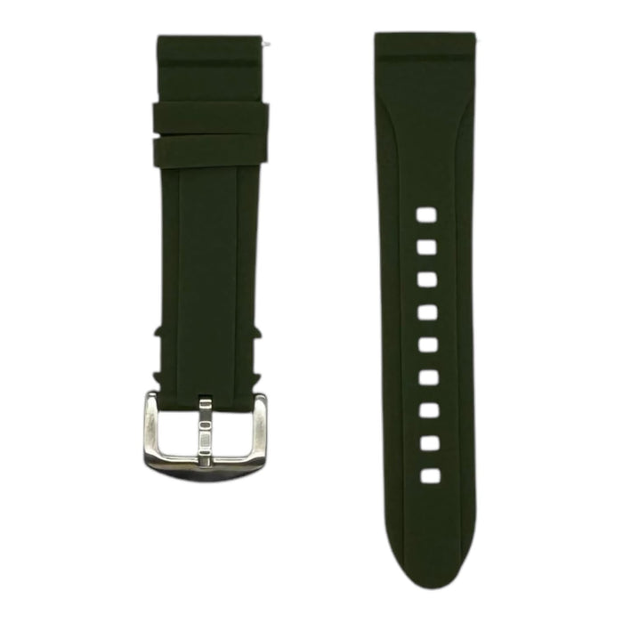 army-green-moochies-connect-4g-watch-straps-nz-heritage-elite-premium-silicone-watch-bands-aus