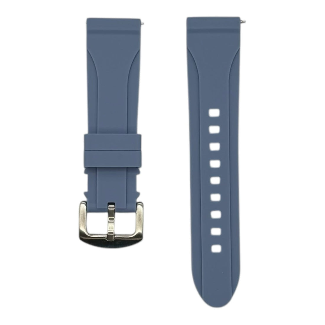 blue-garmin-forerunner-265-watch-straps-nz-heritage-elite-premium-silicone-watch-bands-aus