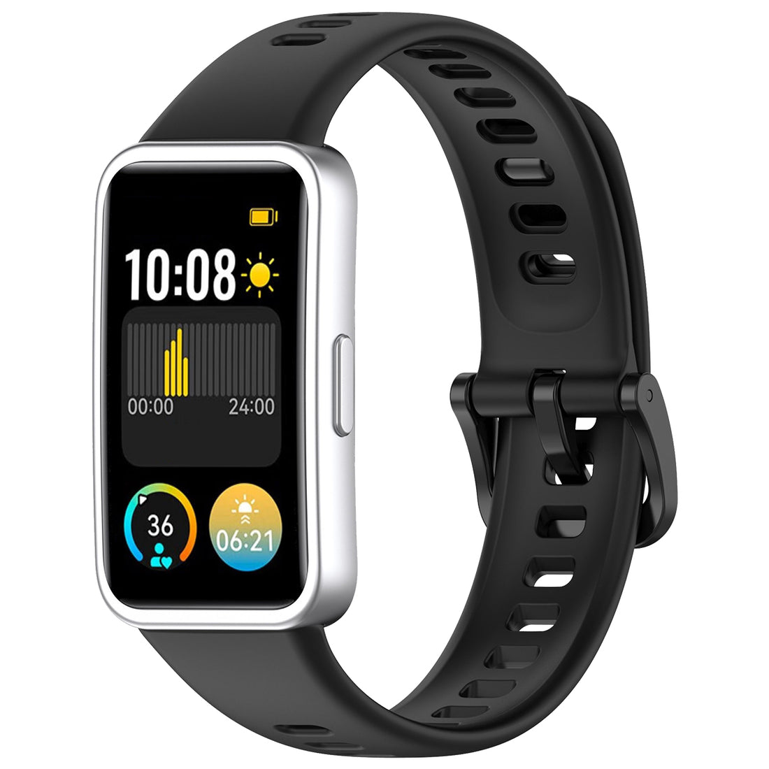 Replacement-Huawei-Watch-Band-8-9-10-Silicone-Watch-Bands-Black