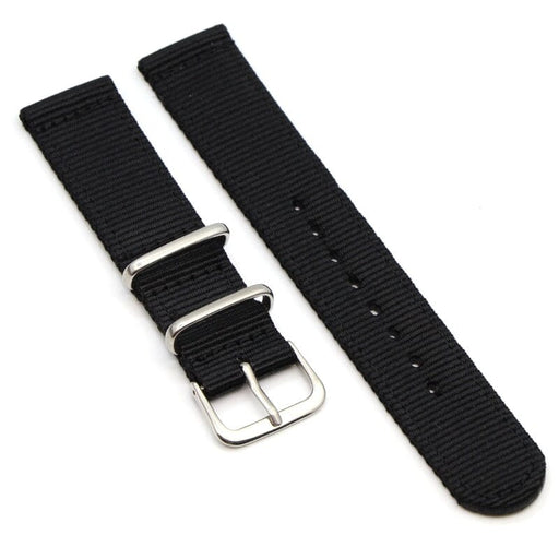 black-garmin-vivomove-3s-watch-straps-nz-nato-nylon-watch-bands-aus