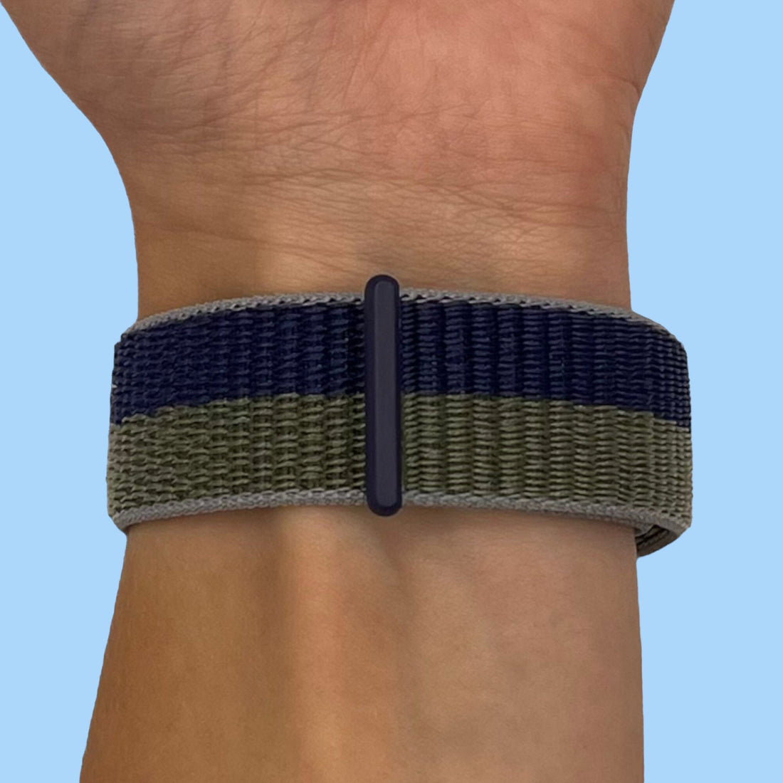 blue-green-garmin-fenix-6s-watch-straps-nz-nylon-sports-loop-watch-bands-aus