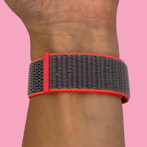 electric-pink-gard-pro-22mm-range-watch-straps-nz-nylon-sports-loop-watch-bands-aus