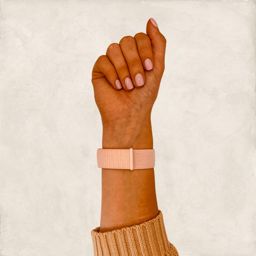 pearl-pink-garmin-quatix-5-watch-straps-nz-nylon-sports-loop-watch-bands-aus