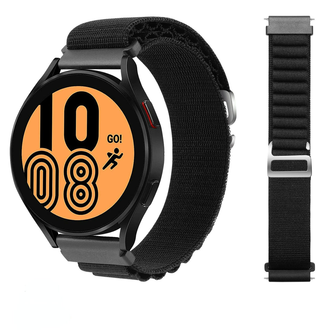 black-garmin-approach-s44-watch-straps-nz-trail-loop-watch-bands-aus