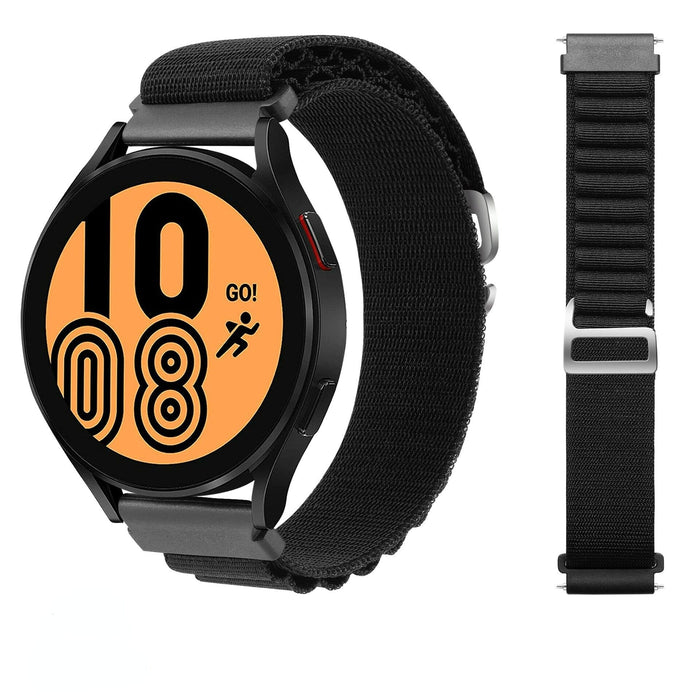 black-google-pixel-watch-4-(45mm)-watch-straps-nz-alpine-loop-watch-bands-aus