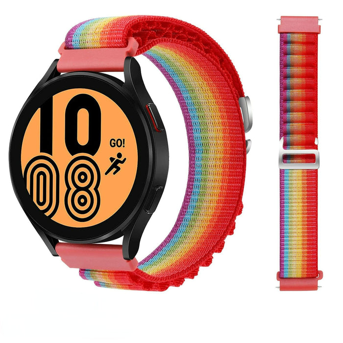rainbow-pride-fossil-18mm-range-watch-straps-nz-alpine-loop-watch-bands-aus