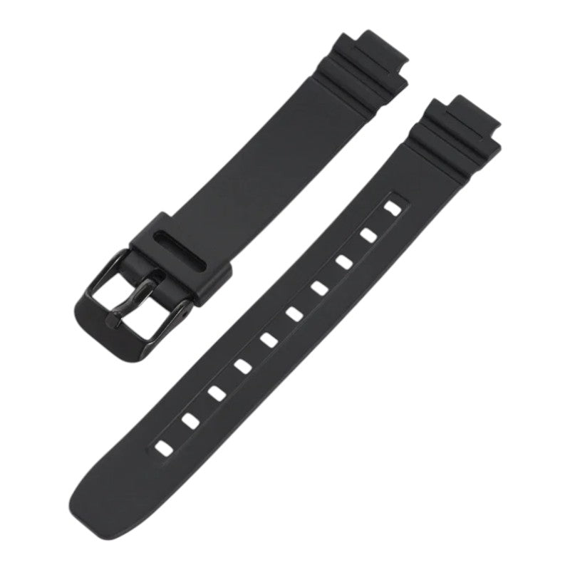 Silicone-Replacement-Casio-LA-20WH-Watch-Straps-with-Black-Buckle-NZ-Aus-500550