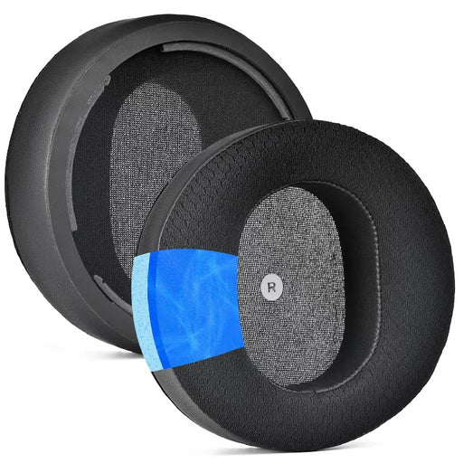 replacement-ear-pad cushions-cooling-mesh-gel-compatible-with-audeze-maxwell-headphones-nz-aus-black