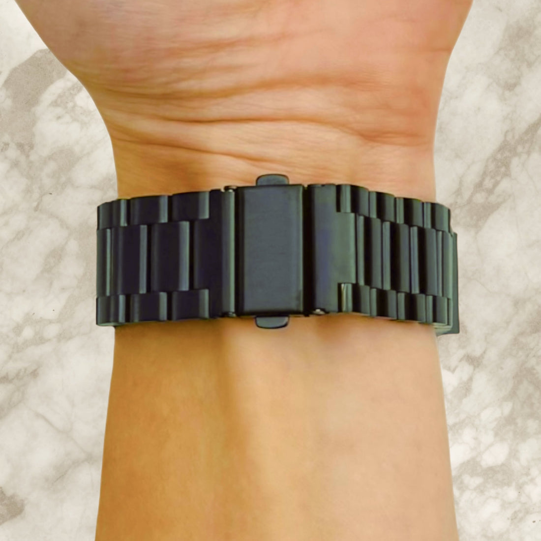 black-metal-garmin-venu-x1-watch-straps-nz-stainless-steel-link-watch-bands-aus