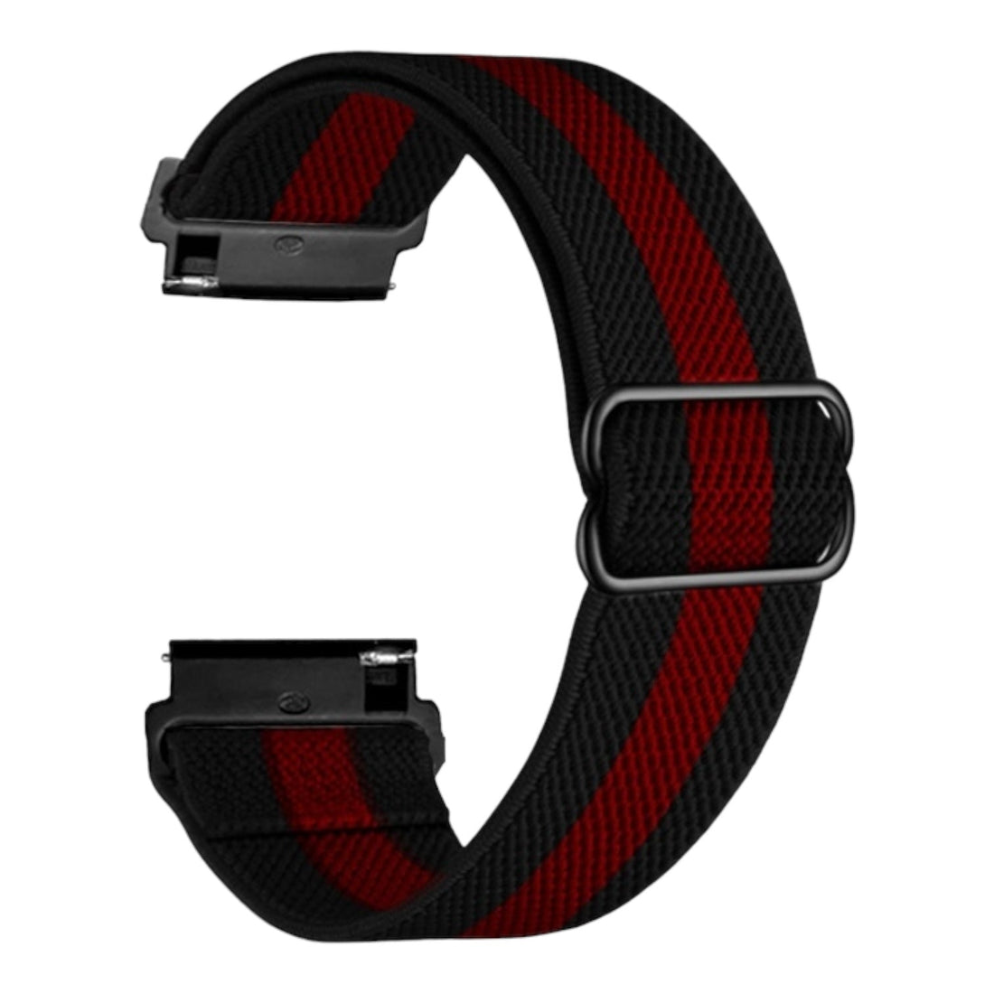 black-red-stripe-samsung-galaxy-watch-3-(41mm)-watch-straps-nz-braided-loop-flex-watch-bands-aus-996763