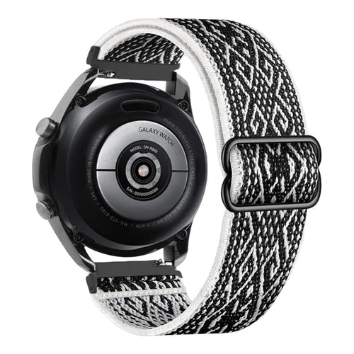 bohemian-black-white-xiaomi-amazfit-gts-3-watch-straps-nz-braided-loop-flex-watch-bands-aus