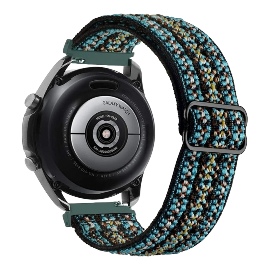 bohemian-teal-samsung-galaxy-watch-3-(45mm)-watch-straps-nz-braided-loop-flex-watch-bands-aus-996822