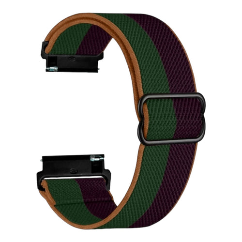 green-brown-orange-stripe-lacoste-22mm-range-watch-straps-nz-braided-loop-flex-watch-bands-aus