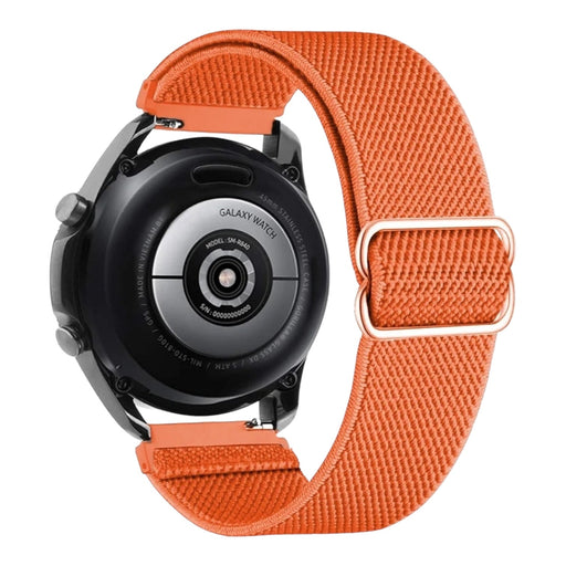 orange-huawei-watch-5-(42mm)-watch-straps-nz-braided-loop-flex-watch-bands-aus