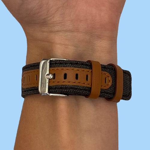 charcoal-rose-gold-buckle-garmin-vivoactive-3-watch-straps-nz-denim-watch-bands-aus