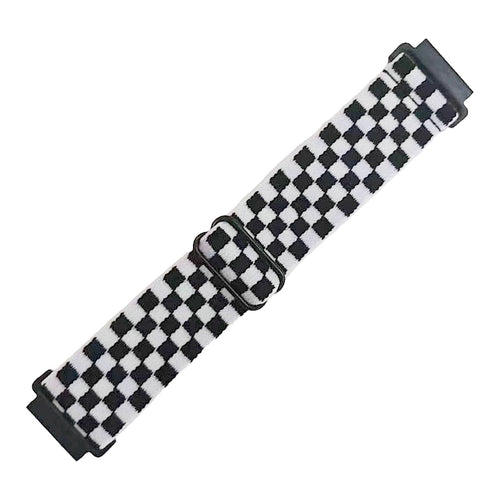 black-white-check-withings-scanwatch-horizon-watch-straps-nz-braided-loop-flex-watch-bands-aus